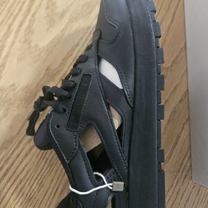Maison Martin Margiela Black Sneaker with White Side Accent